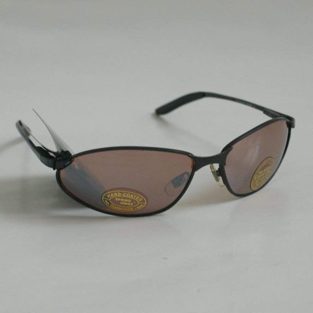NWT 90's Vintage Sports wrap around metal frame Coppermax lens tech sunglasses